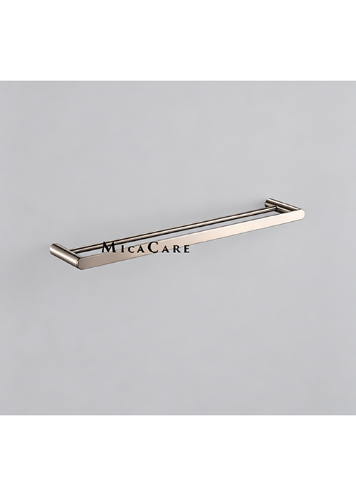 304 Stainless Steel Wall Mount Bathroom Double Towel - Image 4