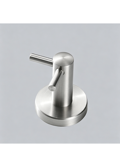Long-Lasting Concealed Mount Chrome Dual V Utility Hook for Bathrooms - Image 3