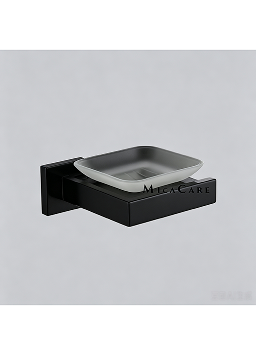 Sleek Square Soap Dispenser for Premium Bathroom Accessory - Image 2