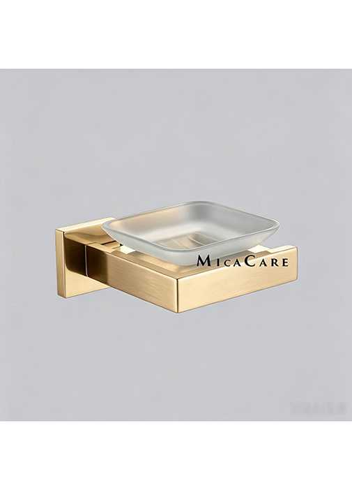 Sleek Square Soap Dispenser for Premium Bathroom Accessory - Image 3