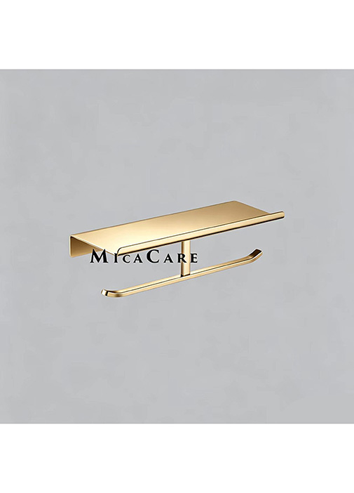 Wall Mount 304 Stainless Steel Paper Dispenser with 2 Hooks - Image 3
