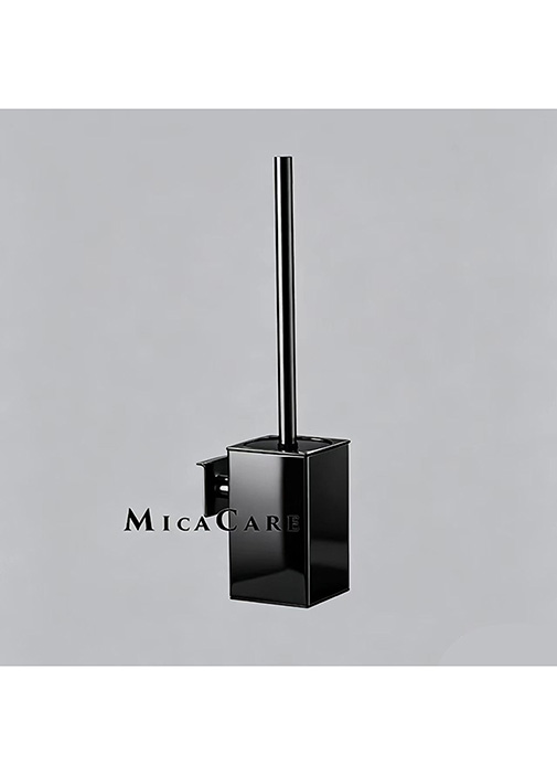 Elegant Wall-Mounted Toilet Brush with Holder Set - Image 3