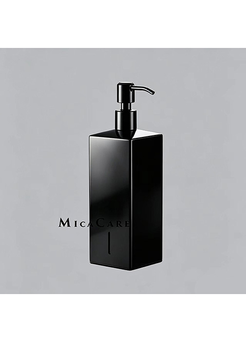 Square Bathroom Vanity Soap Dispenser with Visible Liquid Level Window - Image 3