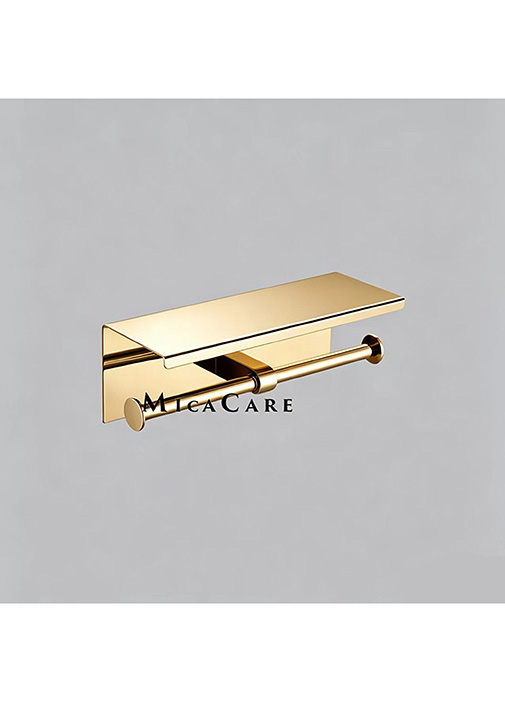 Commercial Bathroom Stainless Steel Double Roll Dispenser Stand - Image 3