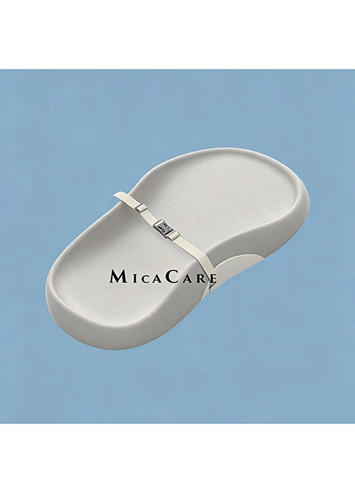 Grey Lightweight Portable Baby Changing Station for Daily Infant Care Use - Image 3