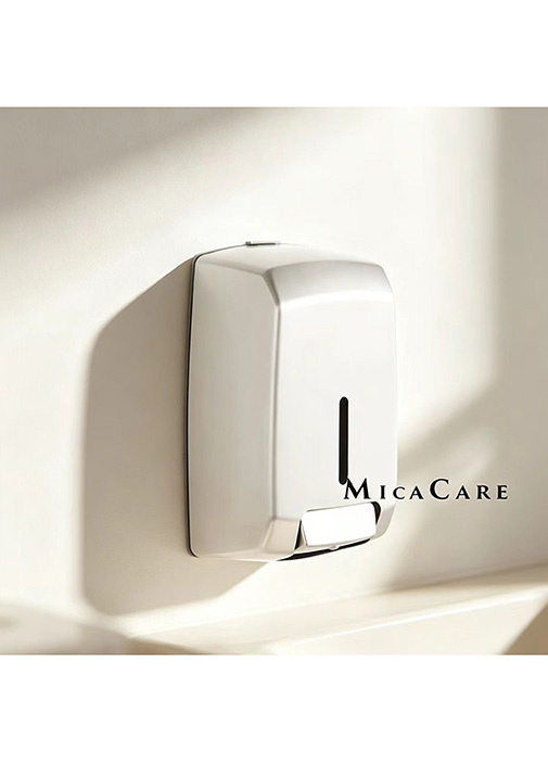 Wall Mounted Large Volume Manual Liquid Soap Dispenser Bathroom Fixture - Image 4