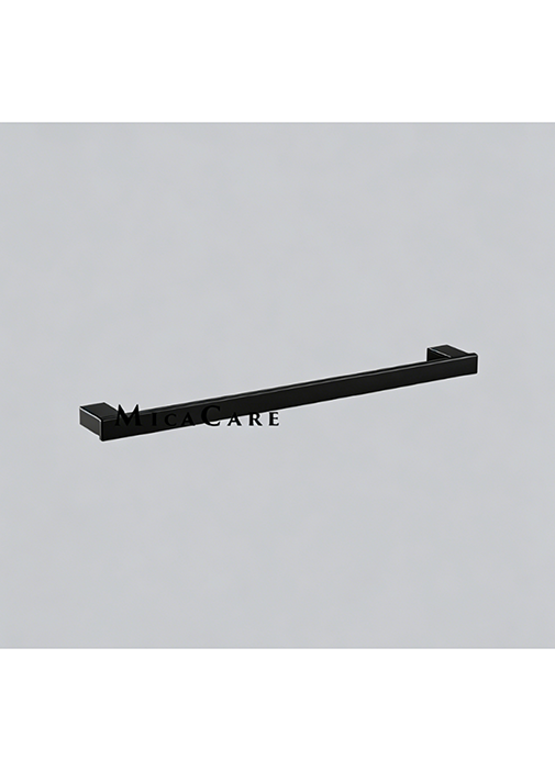 Stylish Bathroom Modern Wall Mount Stainless Steel Towel Rack - Image 3