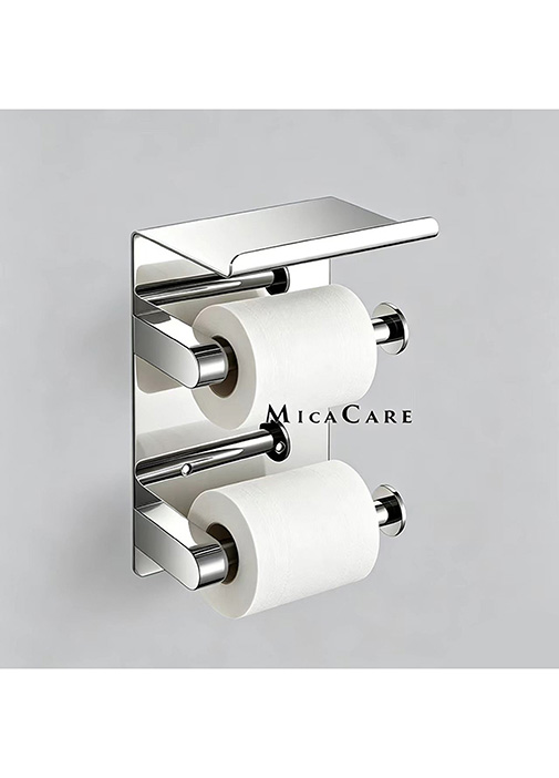 304 Stainless Steel Wall Mount Jumbo Roll Paper Holder - Image 4