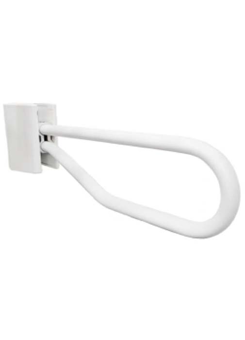 Soft Touch Antibacterial Folding Oval Bathroom Grab Bar Safety Handrail for Elder - Image 4